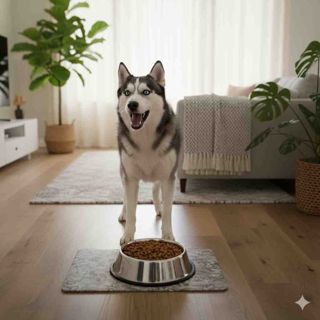 Feeding Discipline for Huskies